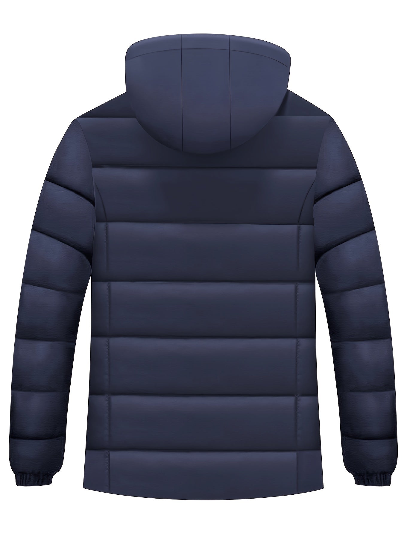 Męska zimowa kurtka puchowa z kapturem