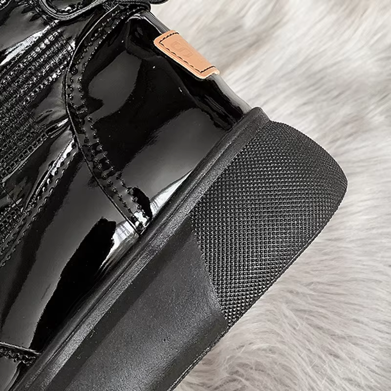 Damskie buty śniegowce ocieplane, wodoodporne, styl sportowo-casual