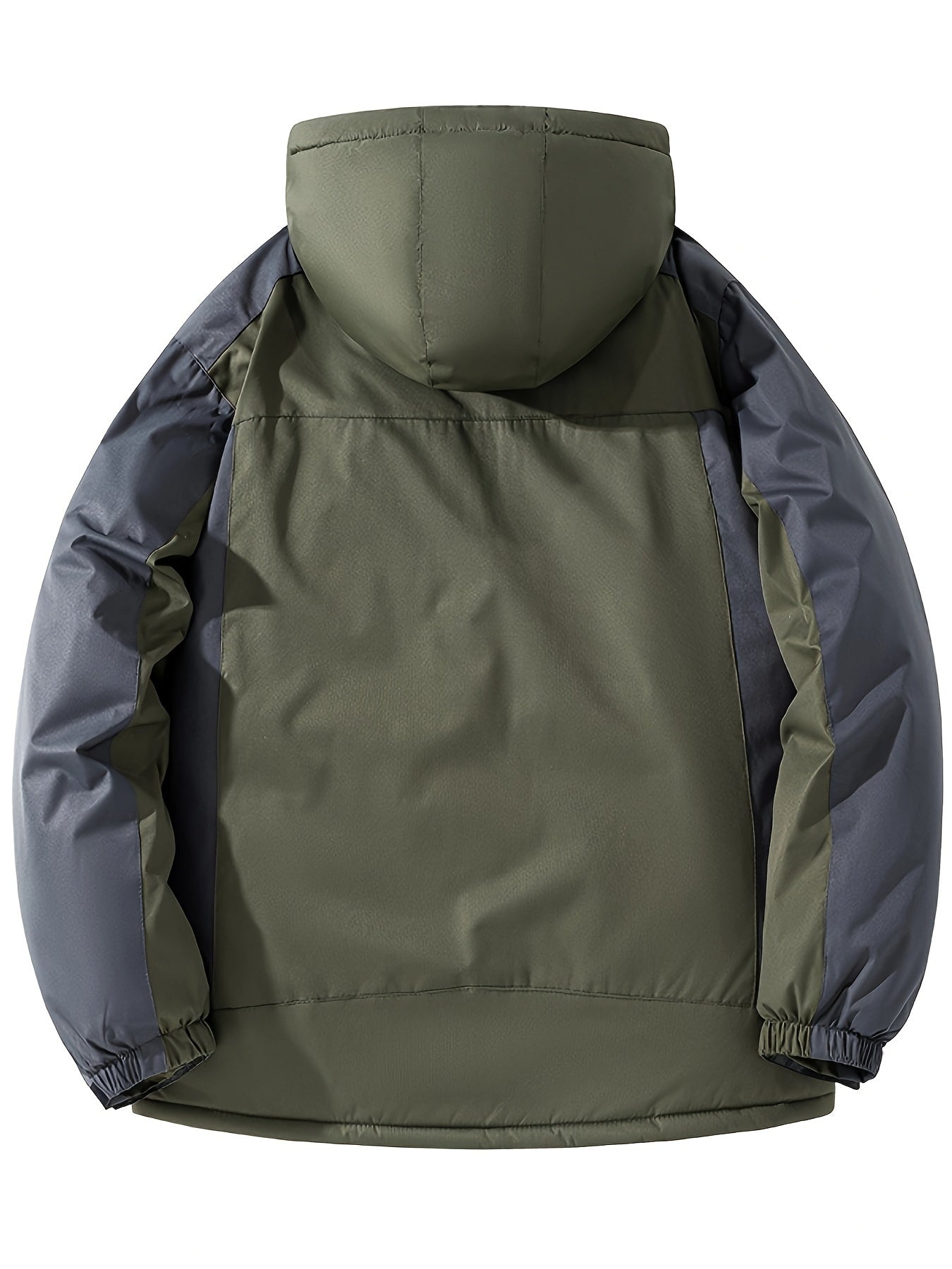 Męska ocieplana kurtka zimowa outdoor z kapturem