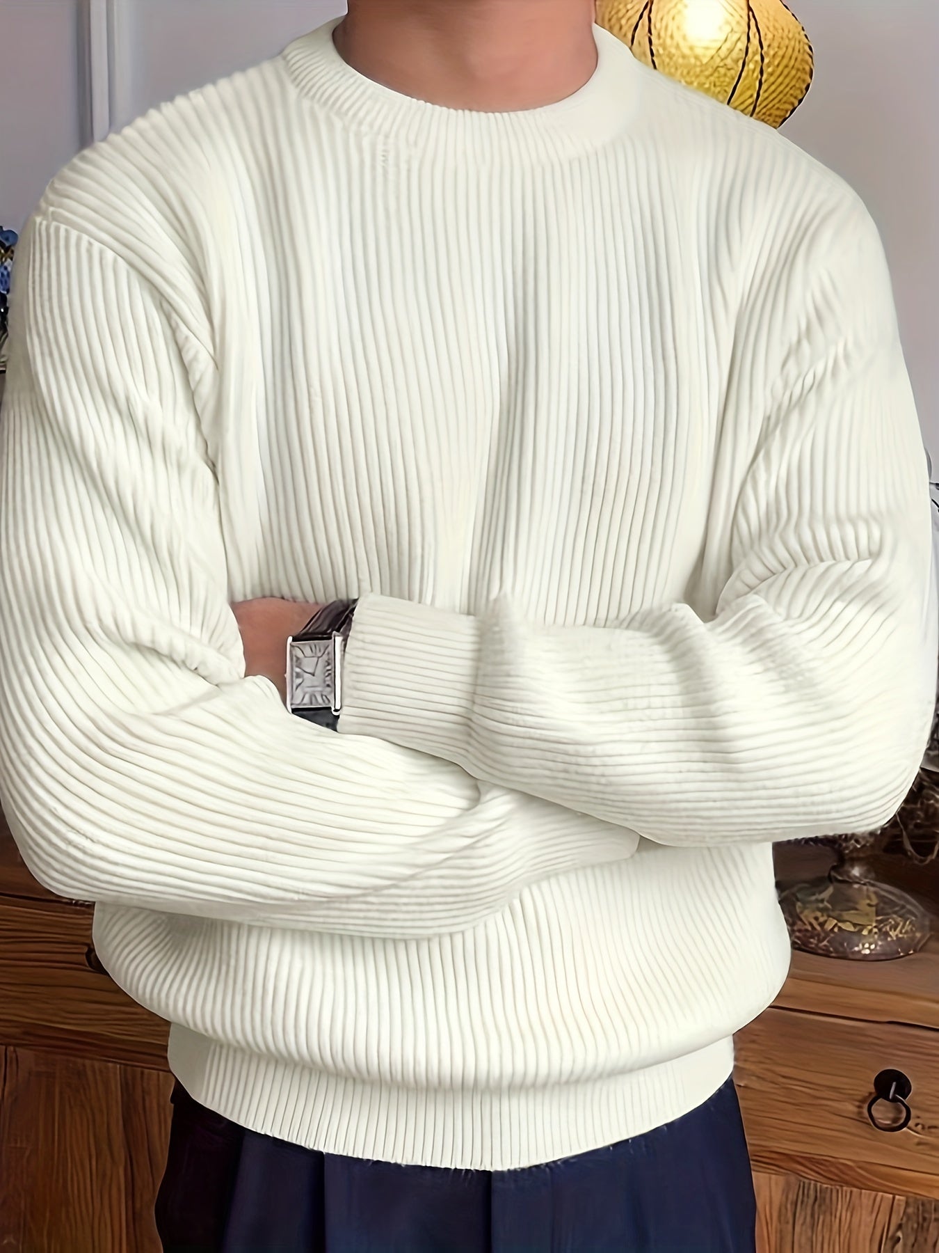 Klasyczny Męski Sweter