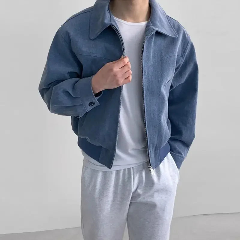 Męska Kurtka Jesienna z Zamkiem