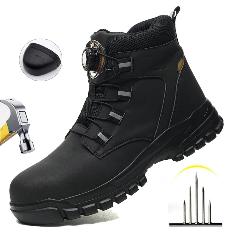 Buty robocze ochronne – antypoślizgowe, wzmocnione, komfortowe obuwie BHP