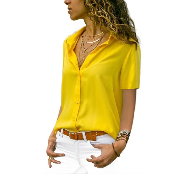 Damska koszula z krótkim rękawem