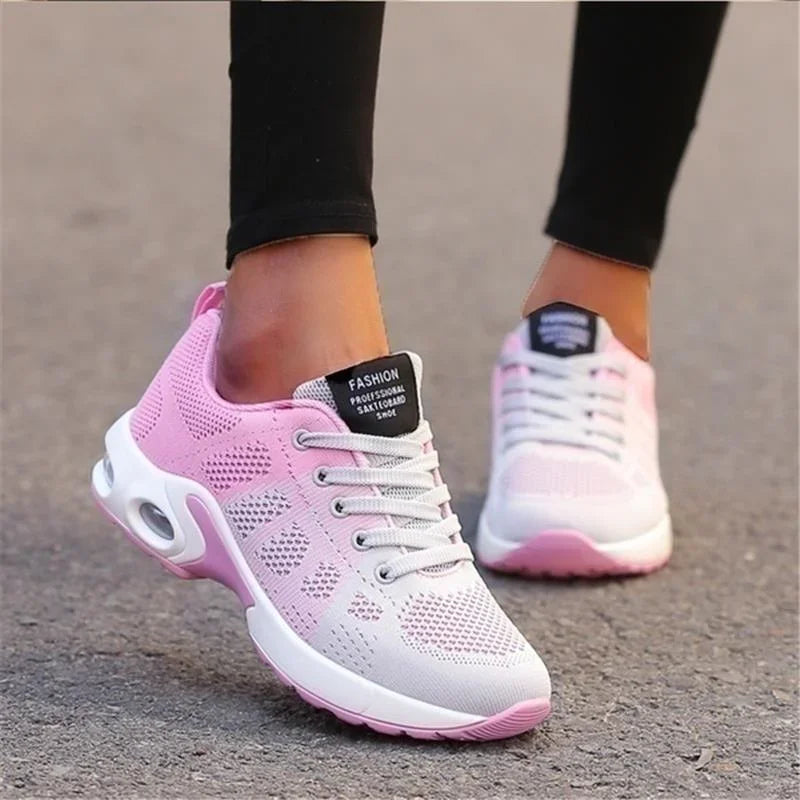Damskie Buty Sportowe – Lekkie Sneakersy z Oddychającą Cholewką