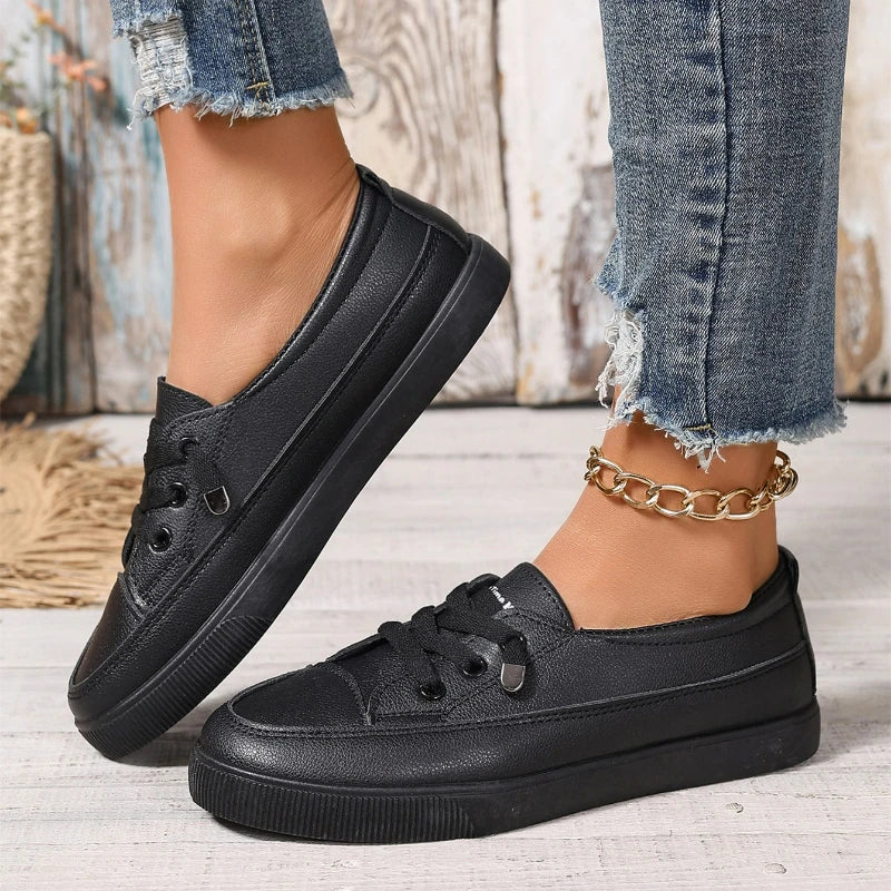 Damskie Sneakersy Ortopedyczne – Wygodne Buty Casual z Amortyzującą Podeszwą