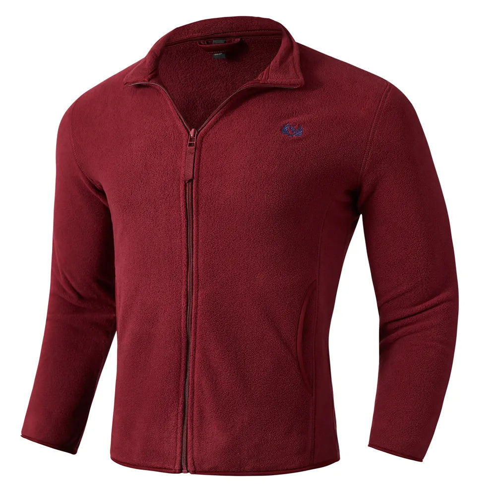 Męska bluza polarowa zasuwana na zamek