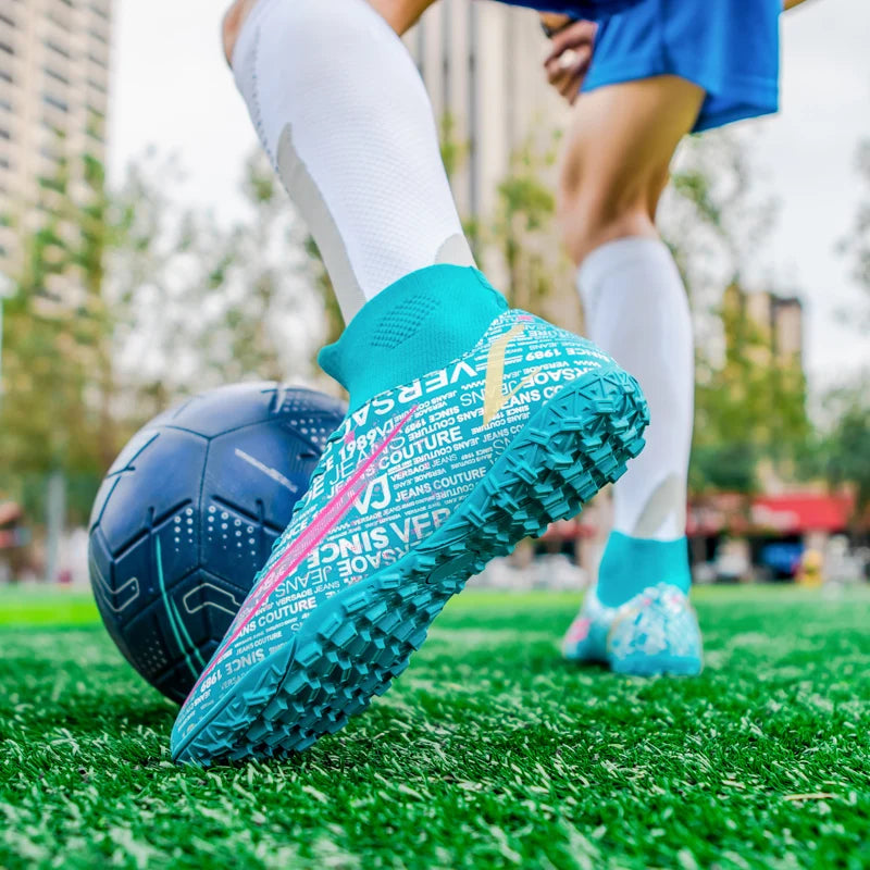 Męskie buty piłkarskie z grafiką