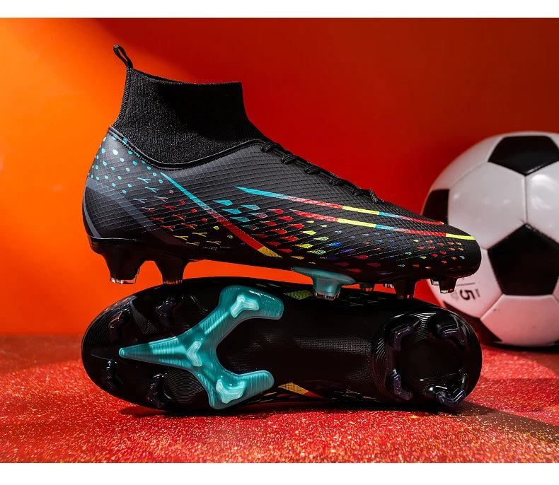 Męskie buty piłkarskie z zaawansowaną technologią cholewki
