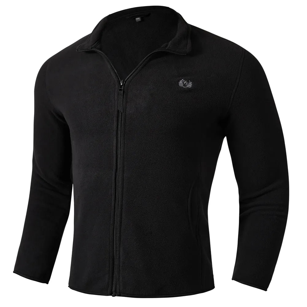 Męska bluza polarowa zasuwana na zamek