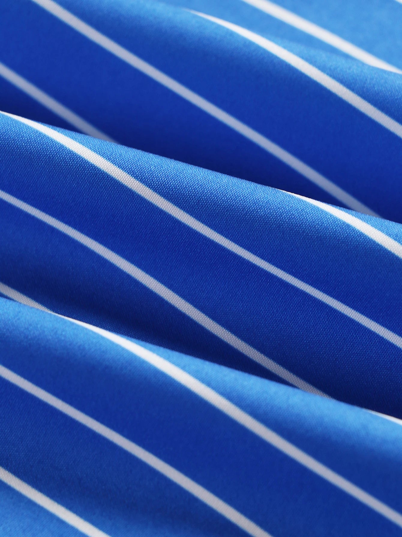 Męska koszula w paski z długim rękawem