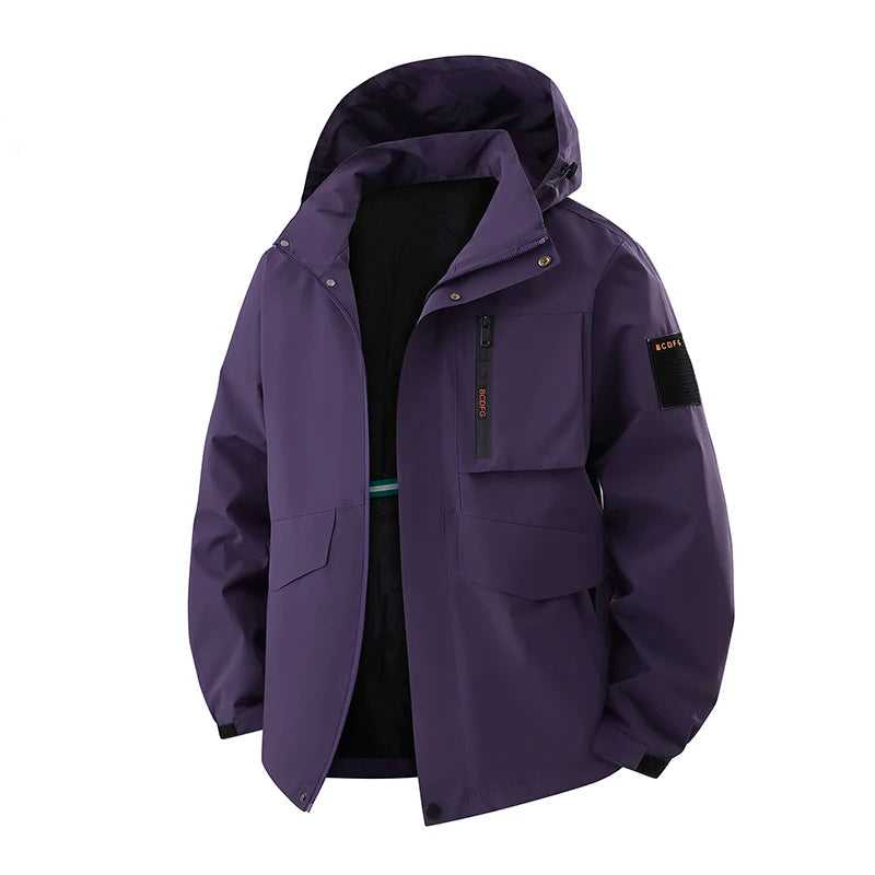 Męska kurtka techniczna outdoor – wodoodporna, wiatroszczelna i odporna na zabrudzenia