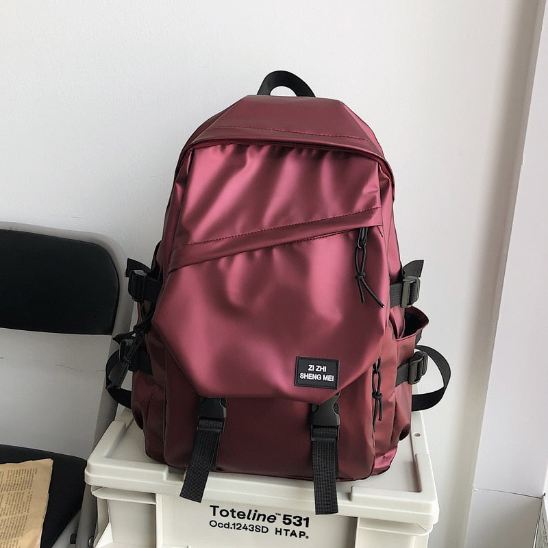 Pojemny plecak miejski wodoodporny z kieszenią na laptopa