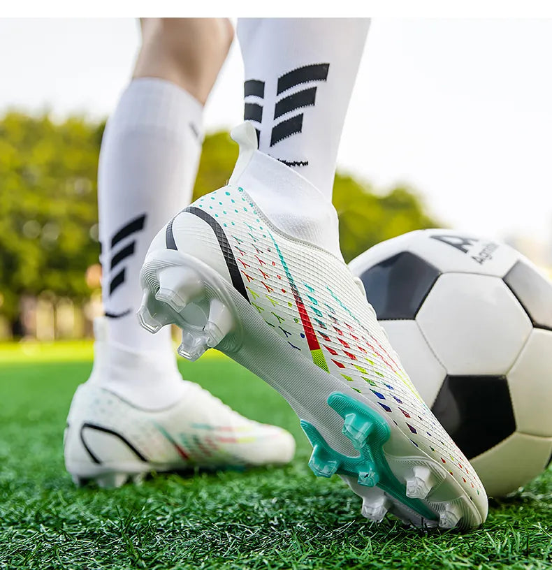 Męskie buty piłkarskie z zaawansowaną technologią cholewki