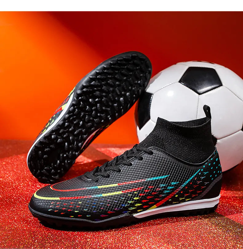 Męskie buty piłkarskie z zaawansowaną technologią cholewki