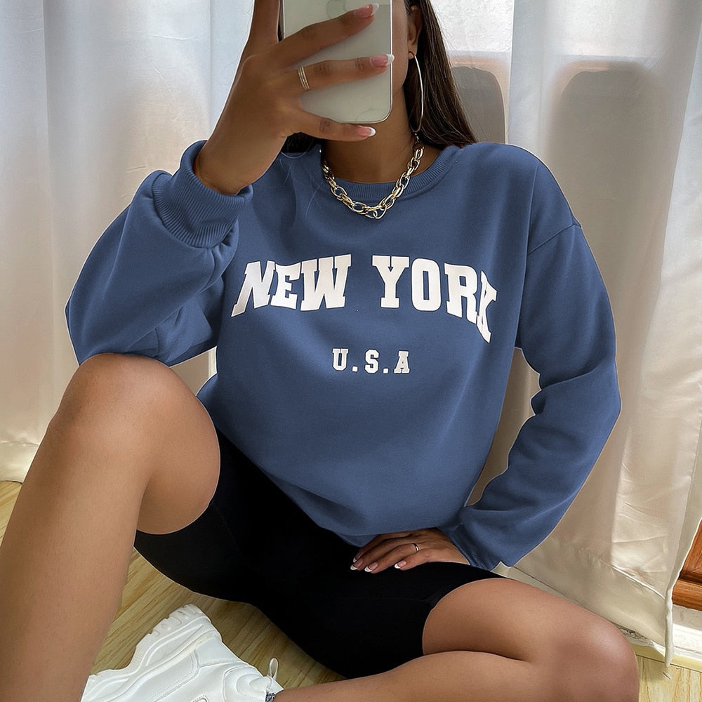 Damska Bluza "New York U.S.A."