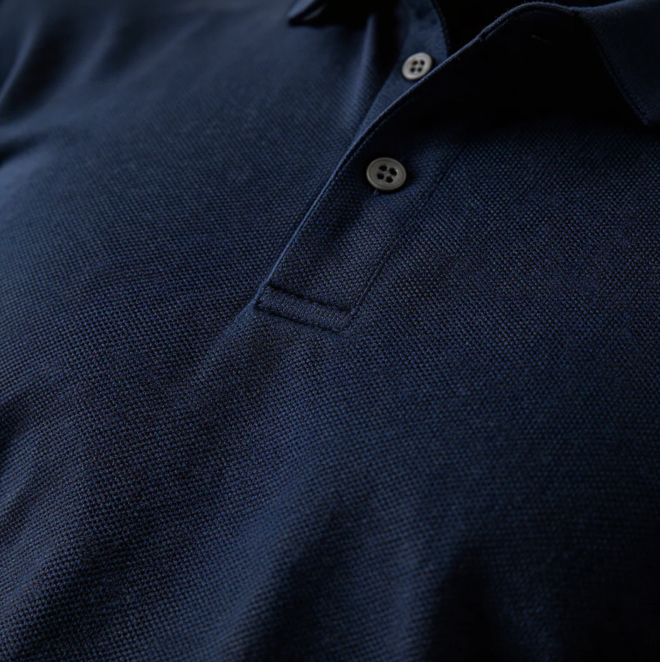 Męska Koszulka Polo Slim Fit z Długim Rękawem