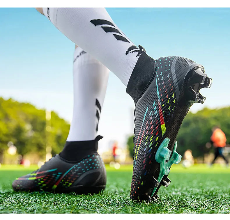 Męskie buty piłkarskie z zaawansowaną technologią cholewki