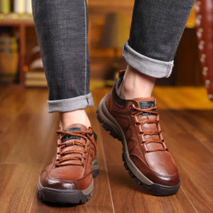Męskie Buty Trekkingowe Wodoodporne z Antypoślizgową Podeszwą