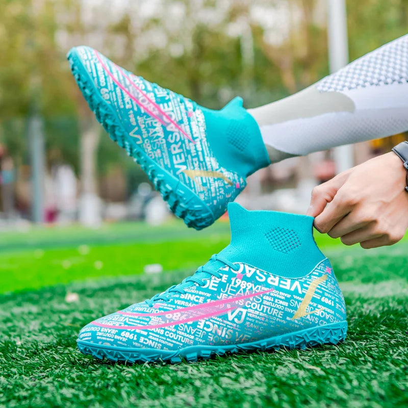 Męskie buty piłkarskie z grafiką