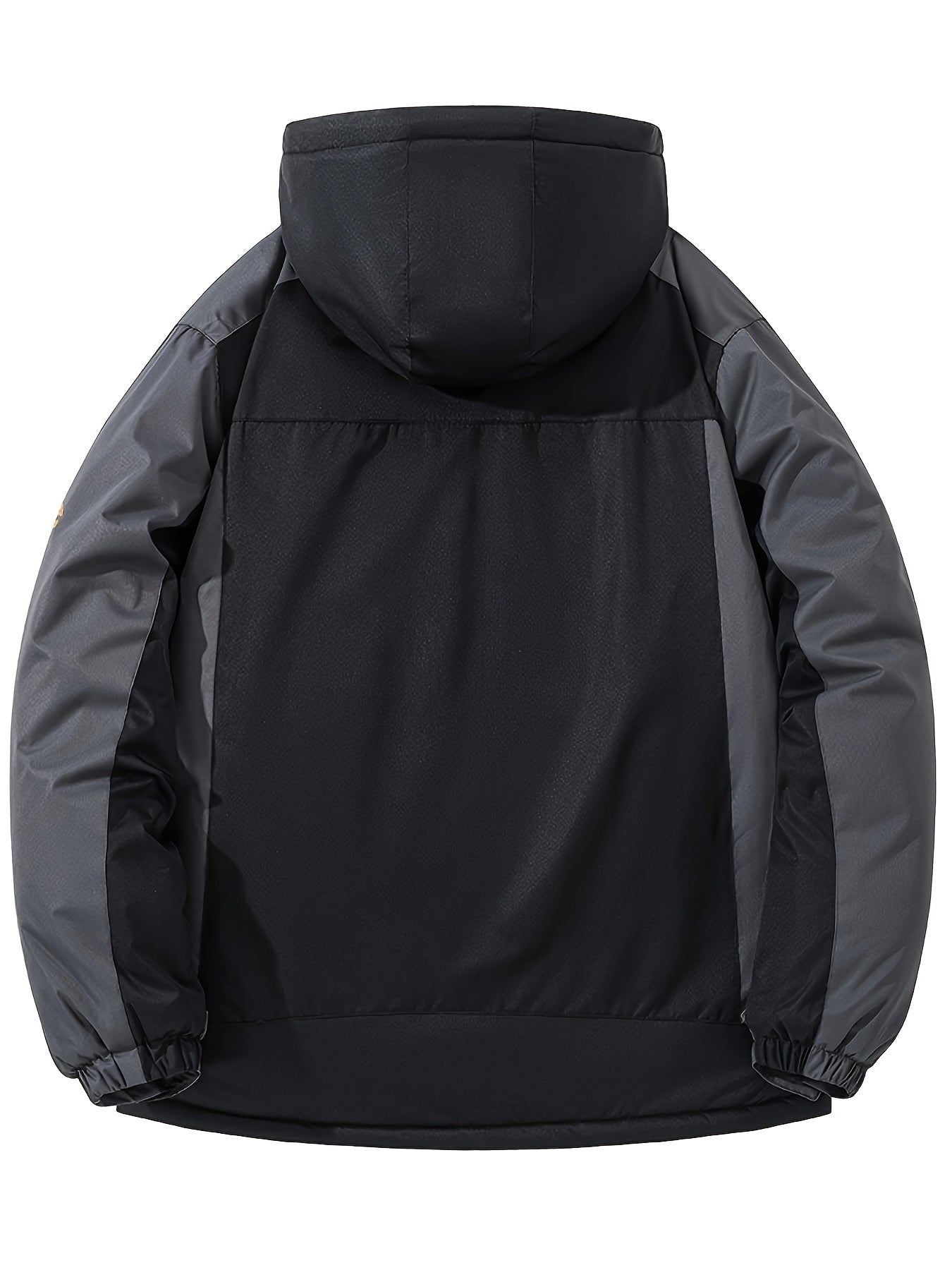 Męska ocieplana kurtka zimowa outdoor z kapturem