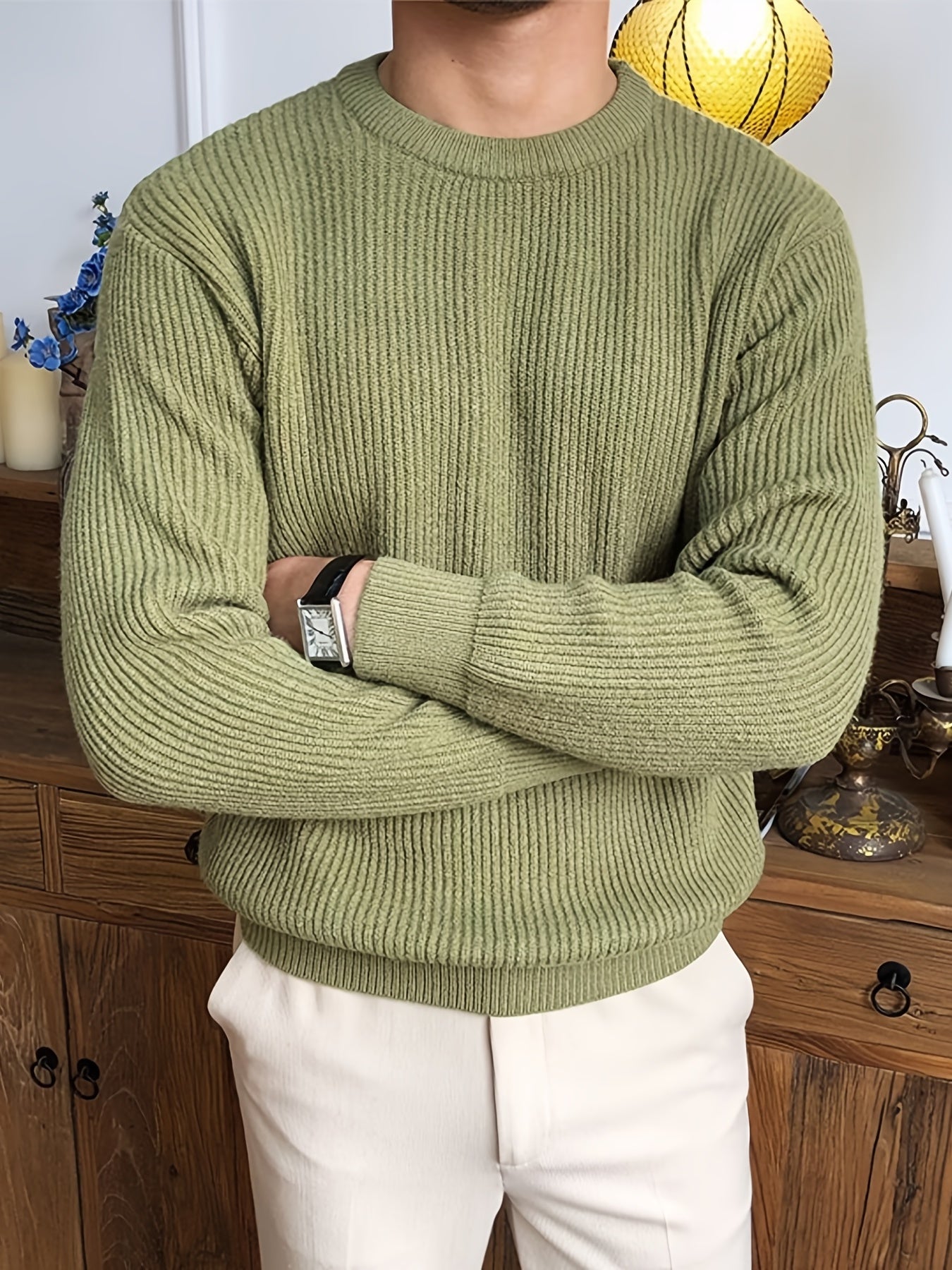 Klasyczny Męski Sweter