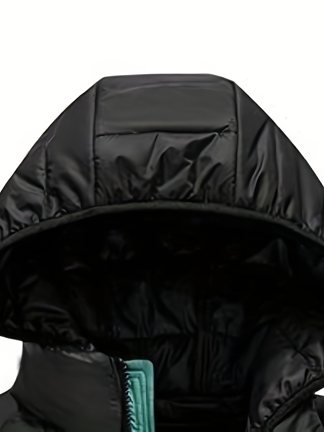 Męska lekka puchowa kurtka z kapturem