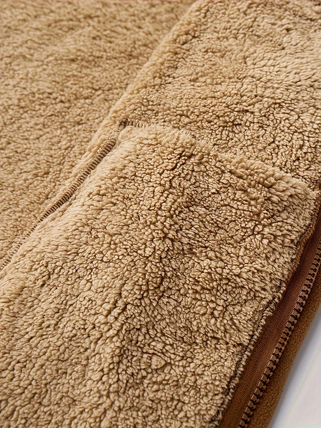 Męska polarowa kurtka z ociepleniem i zamkiem