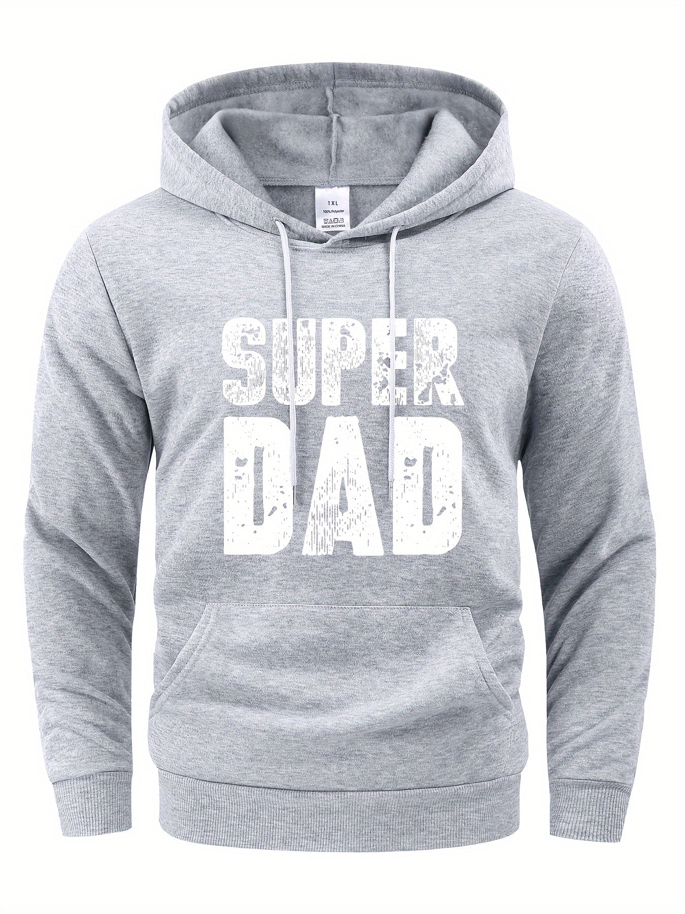 Bluza z Kapturem "Super Dad" - Dla Najlepszego Taty