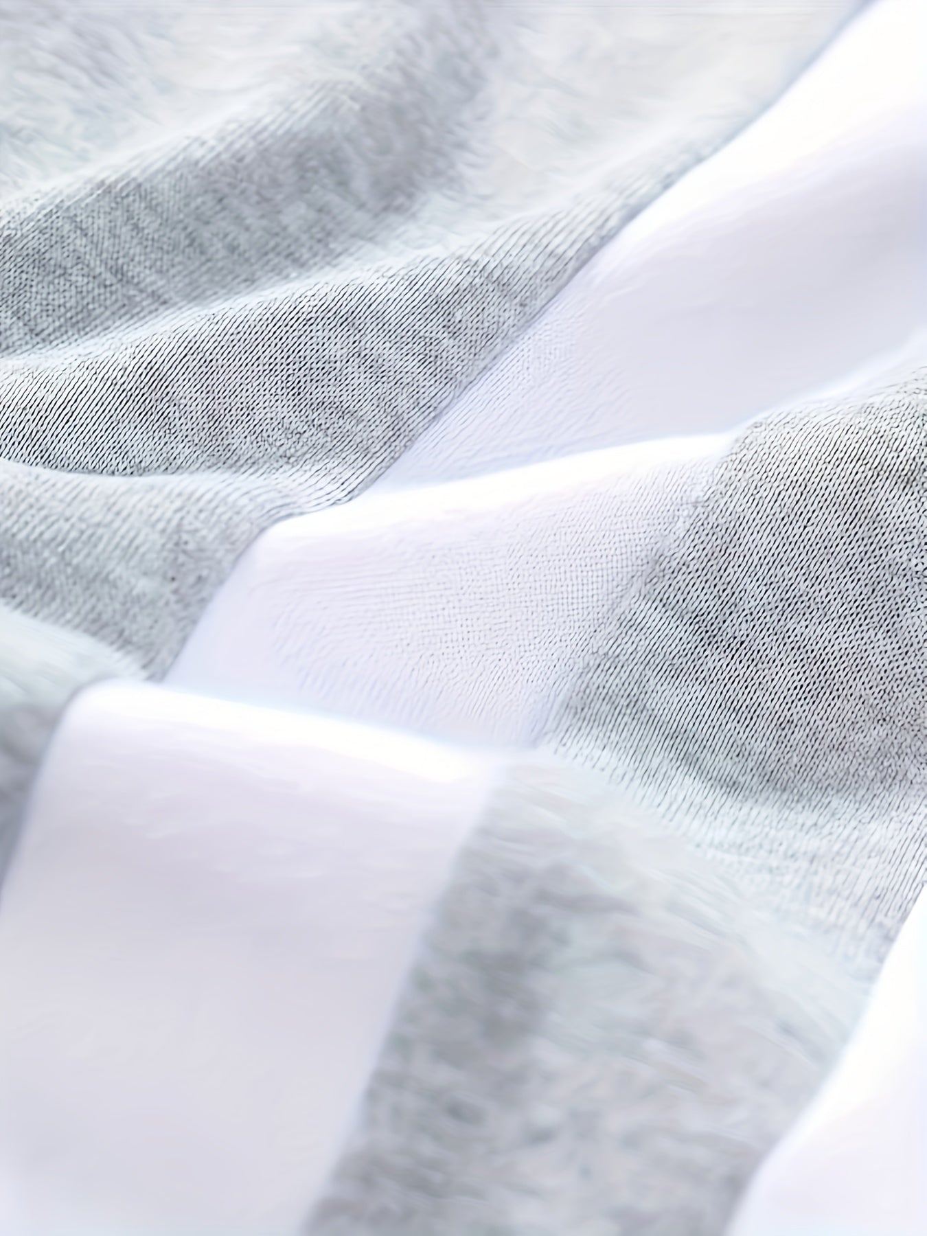 Męska Bluza z Dwukolorowym Paskowym Wzorem