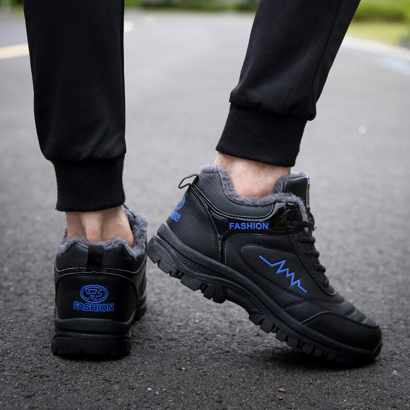 Zimowe ocieplane sneakersy