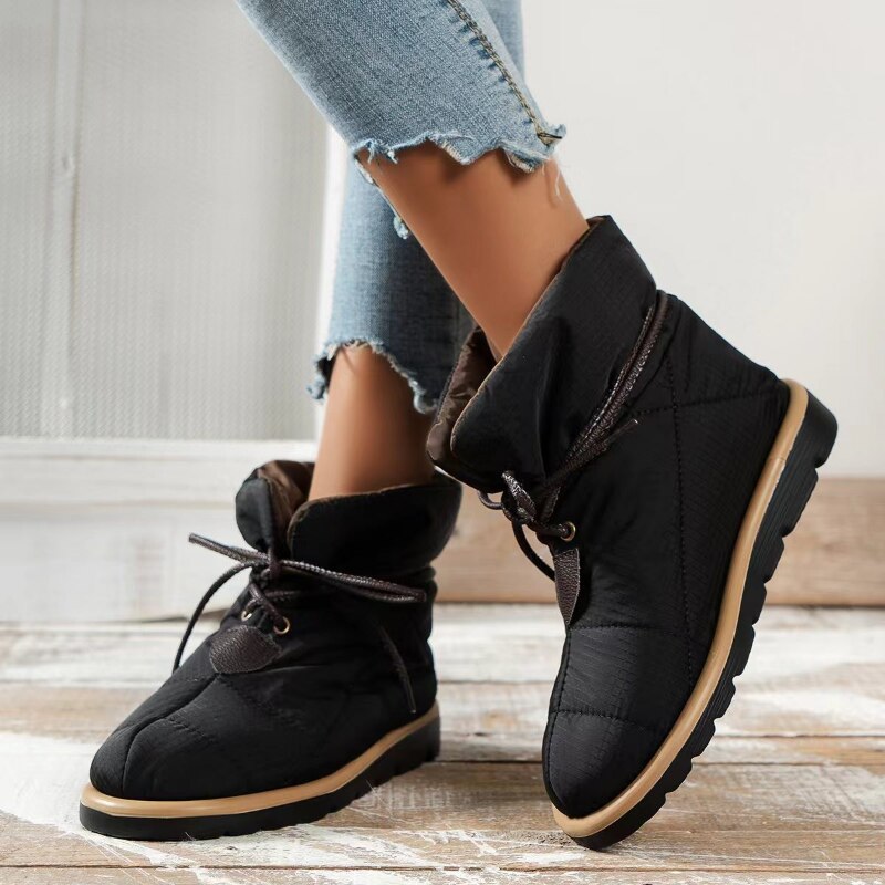 Damskie śniegowce ocieplane