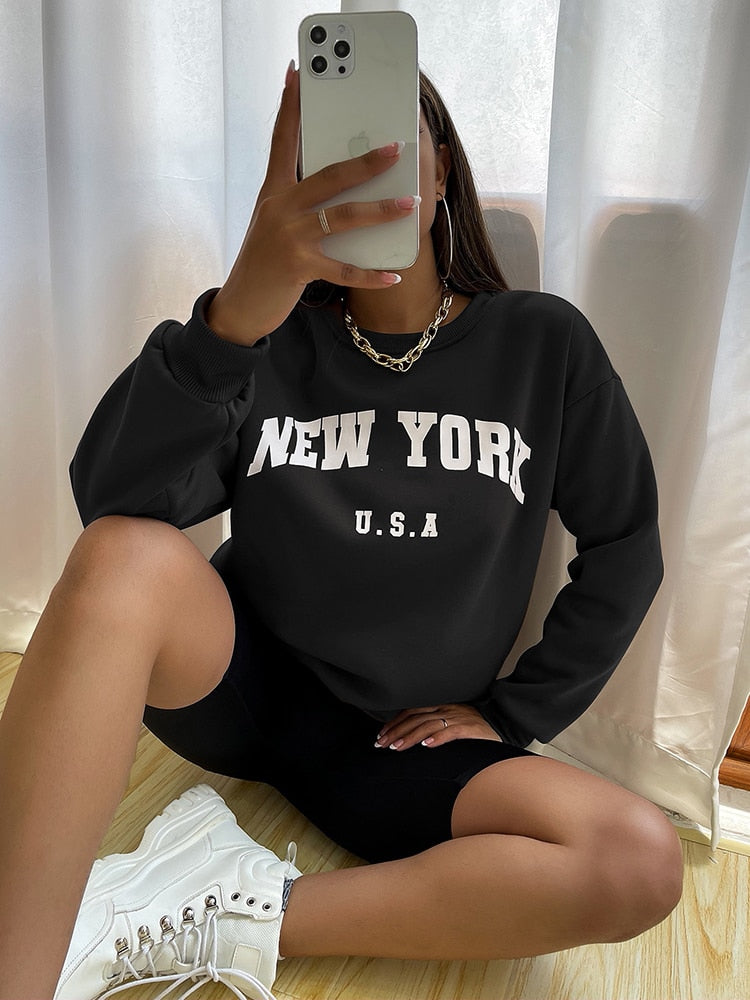 Damska Bluza "New York U.S.A."