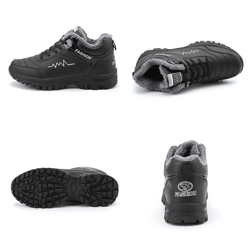 Zimowe ocieplane sneakersy