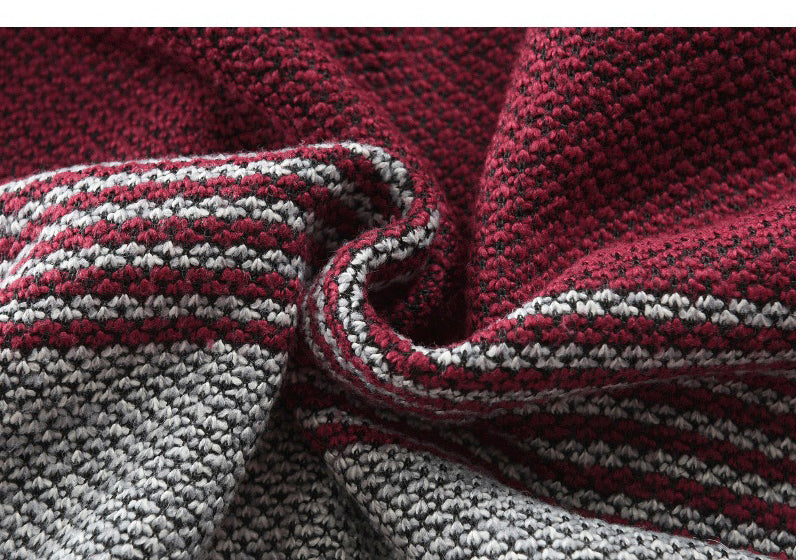 Męska bluza rozpinana z kapturem – ciepły sweter z podszewką polarową na zamek