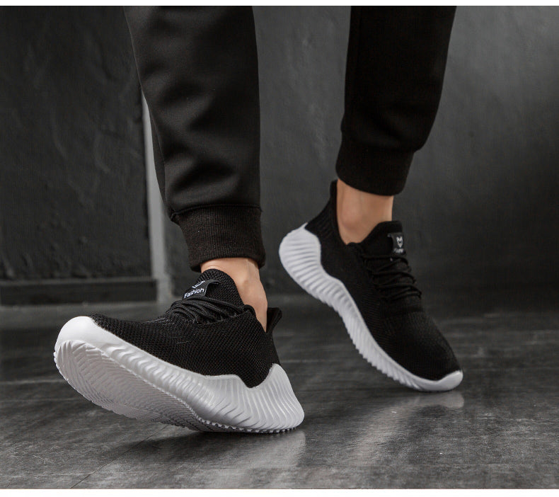 Męskie buty sneakersy sportowe z nowoczesnym designem i oddychającą siateczką