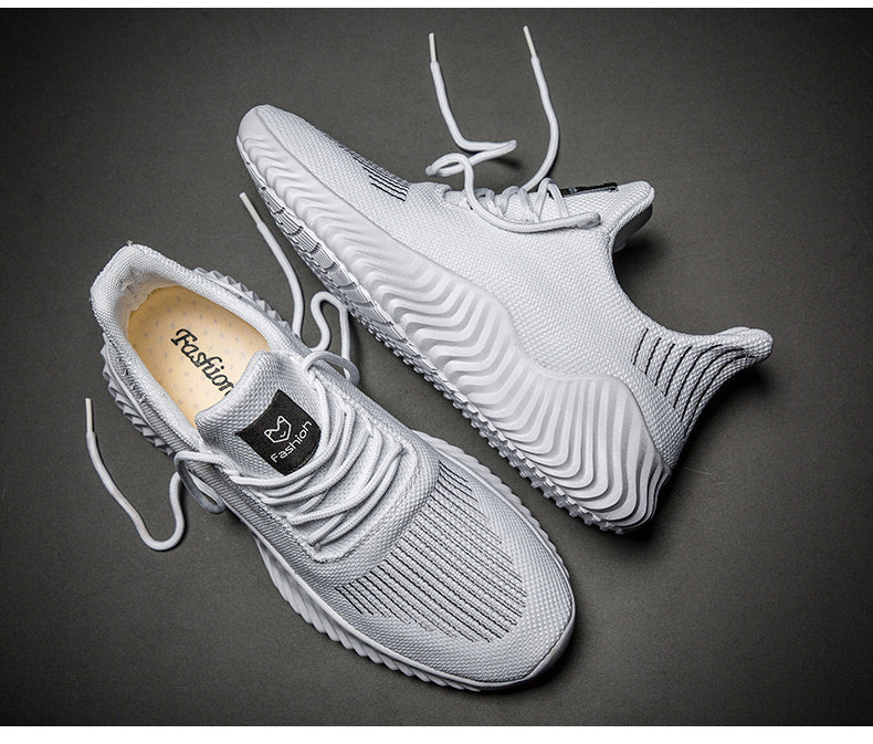 Męskie buty sneakersy sportowe z nowoczesnym designem i oddychającą siateczką
