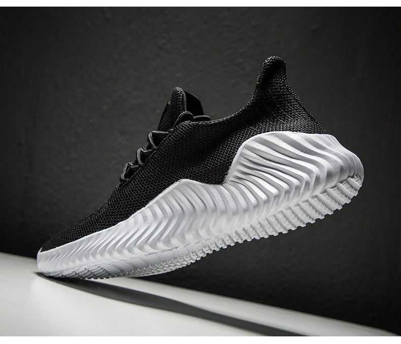 Męskie buty sneakersy sportowe z nowoczesnym designem i oddychającą siateczką