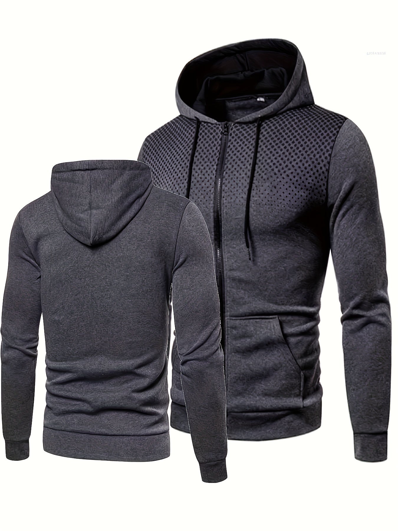 Sportowa Bluza Męska z Kapturem