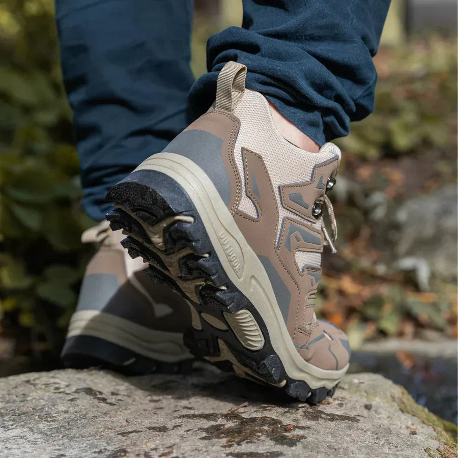Unisex buty trekkingowe outdoor – wodoodporne, amortyzujące, z wysoką cholewką