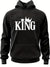 Męska bluza z kapturem "King" dla chłopaka