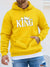 Męska bluza z kapturem "King" dla chłopaka