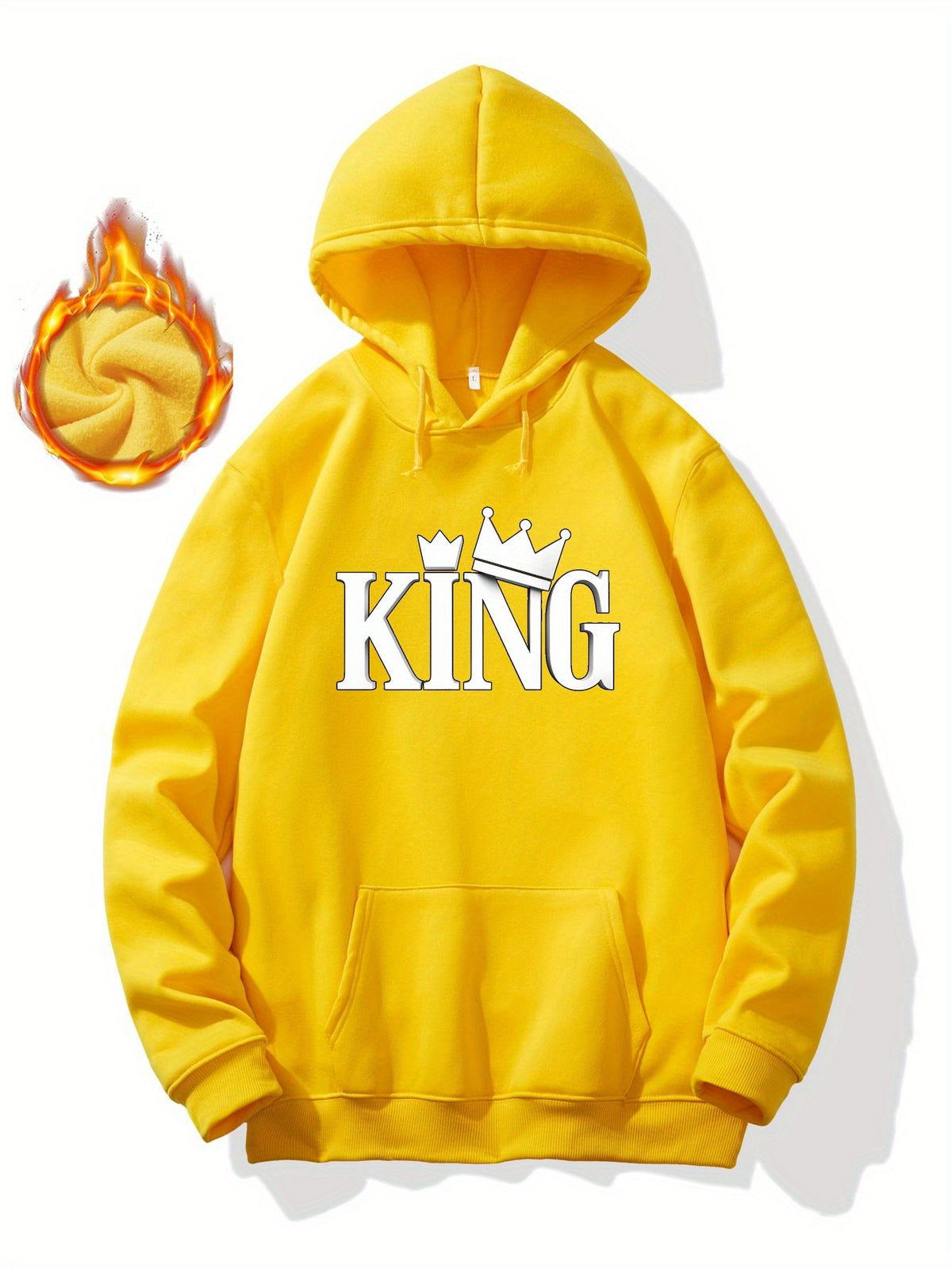 Męska bluza z kapturem "King" dla chłopaka