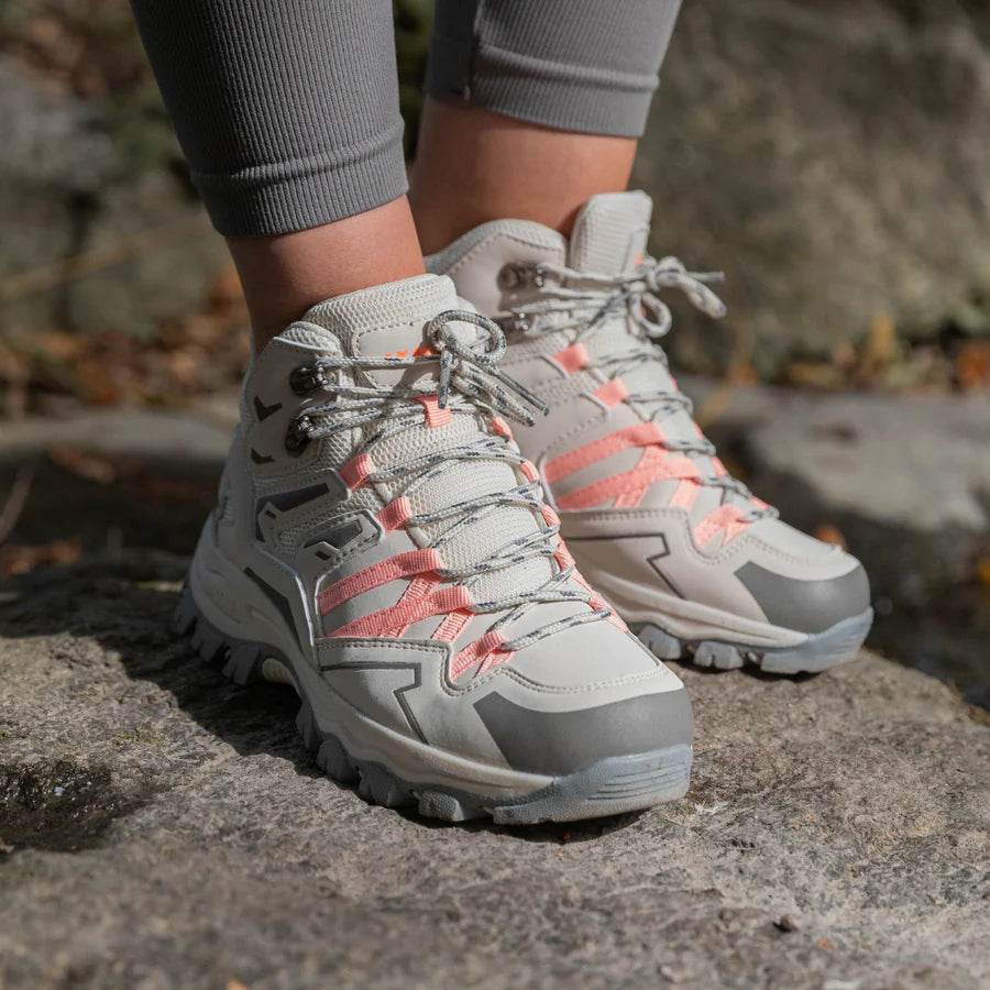Unisex buty trekkingowe outdoor – wodoodporne, amortyzujące, z wysoką cholewką