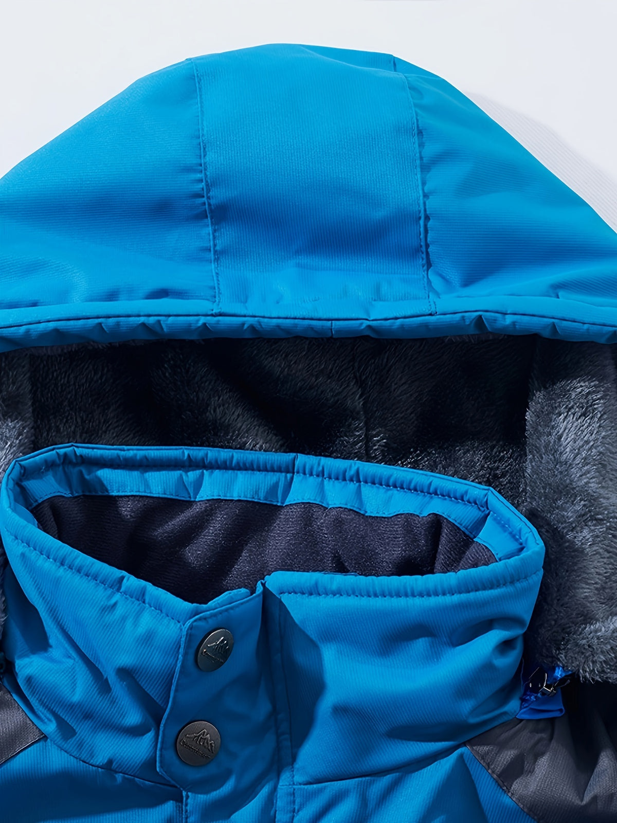 Męska ocieplana kurtka zimowa outdoor z kapturem