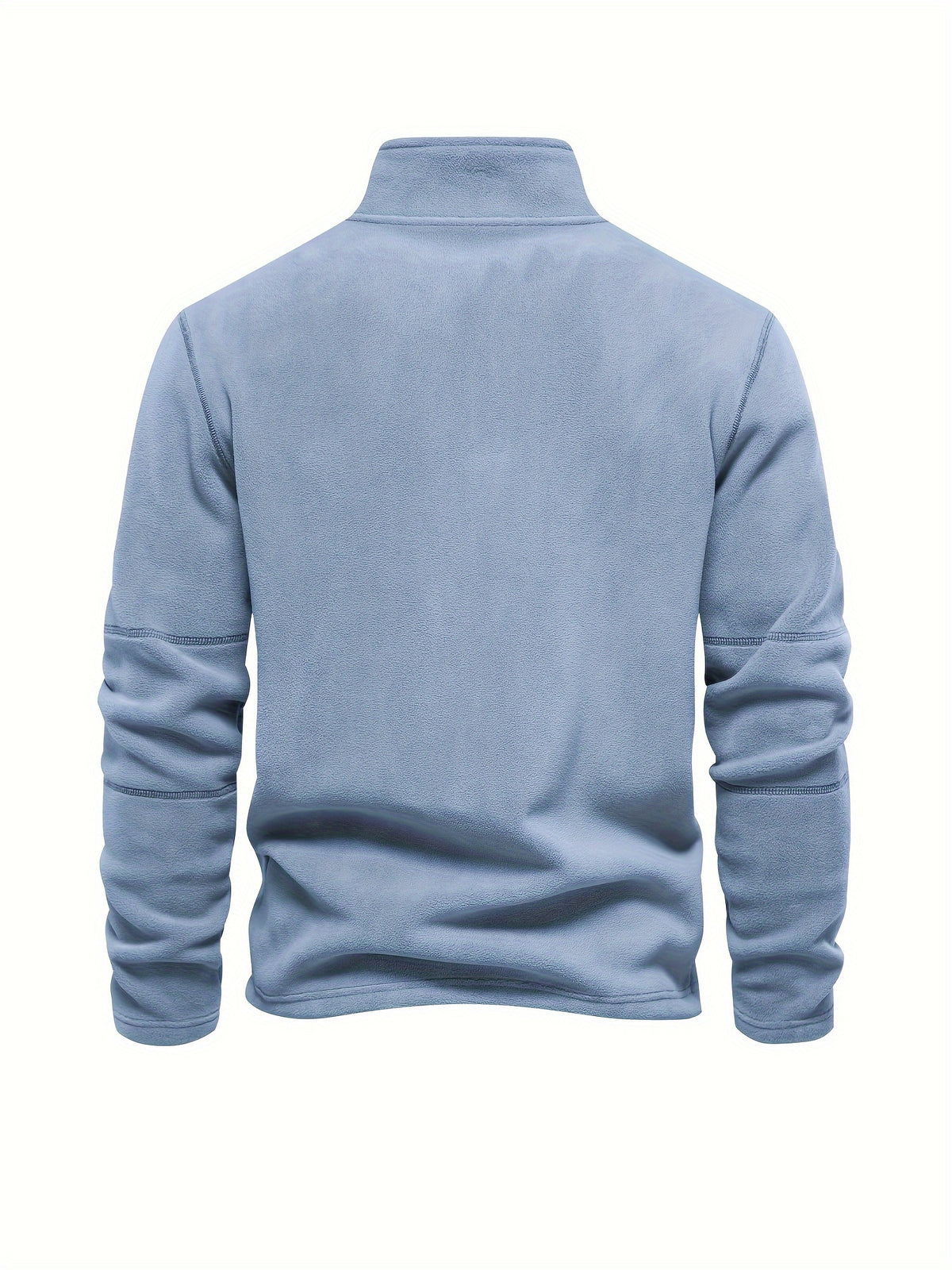 Męska bluza polarowa z zamkiem do połowy