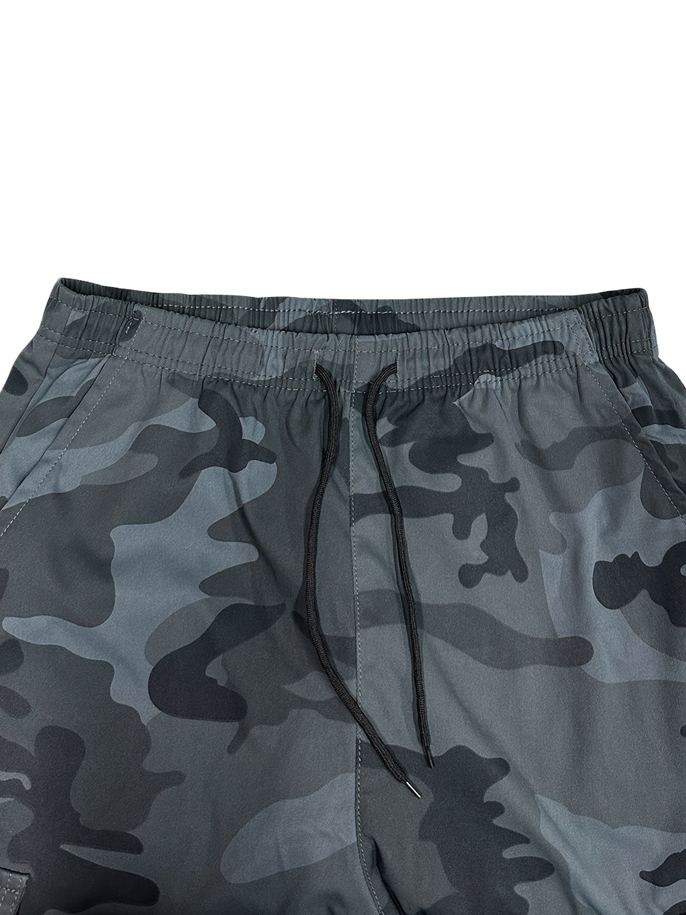 Męskie spodnie bojówki w stylu militarnym