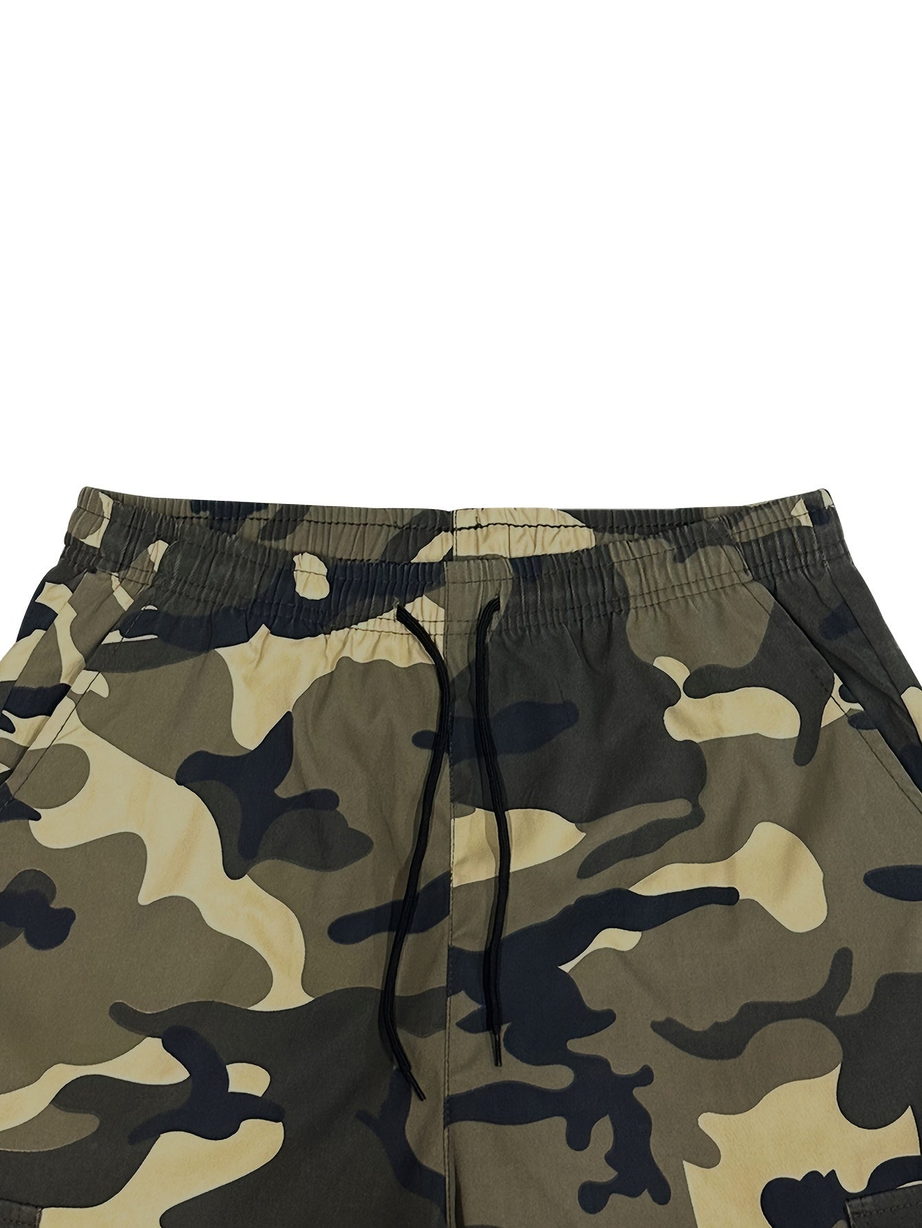 Męskie spodnie bojówki w stylu militarnym