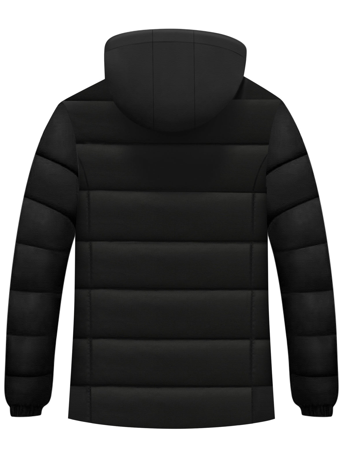 Męska zimowa kurtka puchowa z kapturem