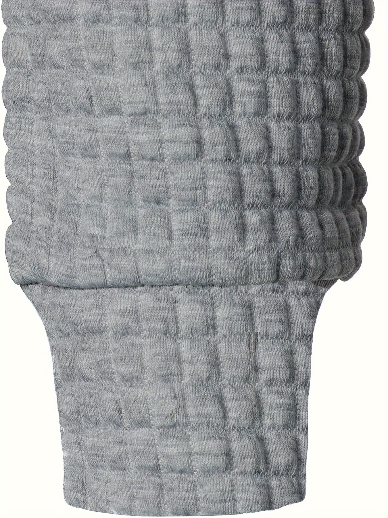 Męska bluza z kapturem o fakturowanej powierzchni