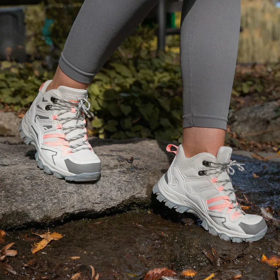 Unisex buty trekkingowe outdoor – wodoodporne, amortyzujące, z wysoką cholewką